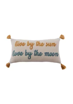 Best Sale 😉 Levtex Home Kassandra Live by Sun Moon Pillow ✔️ -Cheap Levtex Store Belk 3441