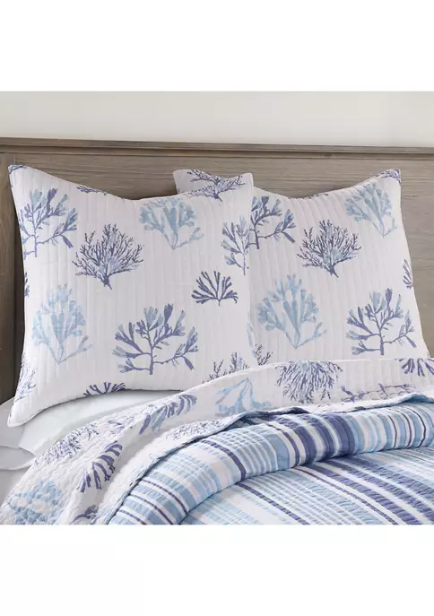 Best Sale ❤️ Levtex Home Zuma Beach Euro Sham Set of 2 👏 4 Best Sale ❤️ Levtex Home Zuma Beach Euro Sham Set of 2 👏 - Image 2