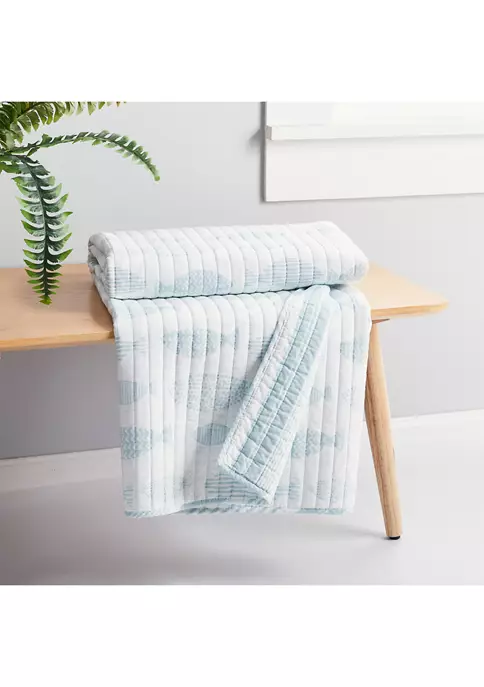 Brand new ๐ฏ Levtex Home Aqua Breeze Quilted Throw ๐ 4 Brand new ๐ฏ Levtex Home Aqua Breeze Quilted Throw ๐ - Image 2