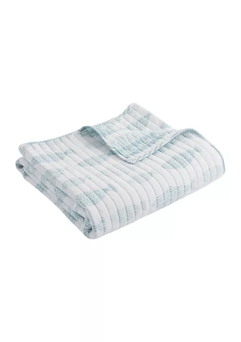 Brand new ๐ฏ Levtex Home Aqua Breeze Quilted Throw ๐ 6 Brand new ๐ฏ Levtex Home Aqua Breeze Quilted Throw ๐ - Image 4