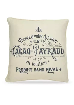 New ๐ฏ Levtex Jaylene Cacao Pillow ๐
