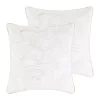 Coupon ❤️ Levtex Home Perla White Euro Shams Set of 2 🤩 -Cheap Levtex Store Belk 3484