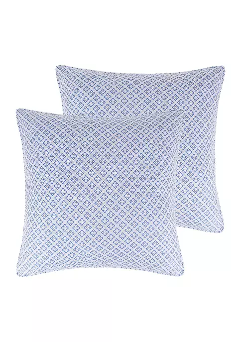 Cheap ๐ฏ Levtex Home Wexford Blue Euro Sham Set of 2 ๐งจ 6 Cheap ๐ฏ Levtex Home Wexford Blue Euro Sham Set of 2 ๐งจ - Image 4