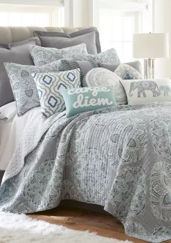 Discount 🔥 Levtex Home Tania Crewel Medallion Pillow 🛒 -Cheap Levtex Store Belk 3568