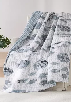 Hot Sale 👏 Levtex Home Cambria Quilted Throw 😉 -Cheap Levtex Store Belk 3616