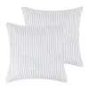 Flash Sale 🥰 Levtex Home Tobago Stripe Blue Euro Sham Set of 2 🎁 -Cheap Levtex Store Belk 3631