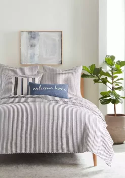 Buy 🥰 Levtex Home Tobago Stripe Charcoal Euro Sham Set of 2 👍 8 Buy 🥰 Levtex Home Tobago Stripe Charcoal Euro Sham Set of 2 👍 -Cheap Levtex Store Belk 3671