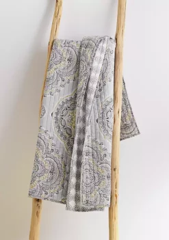 Coupon 😉 Levtex Home Solano Neutral Quilted Throw 😀 -Cheap Levtex Store Belk 3685