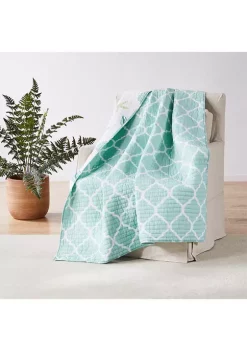 Discount 🔥 Levtex Home Del Rey Quilted Throw 🤩 -Cheap Levtex Store Belk 3735