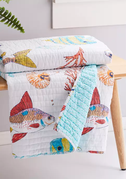 Wholesale π Levtex Home Barrier Reef Quilted Throw βοΈ 4 Wholesale π Levtex Home Barrier Reef Quilted Throw βοΈ - Image 2