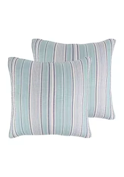 Flash Sale 🎉 Levtex Home Lacey Sea Euro Sham - Set of 2 🛒 -Cheap Levtex Store Belk 3748