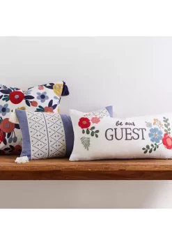 New ✨ Levtex Home Josephina Be Our Guest Pillow ⌛ -Cheap Levtex Store Belk 3770