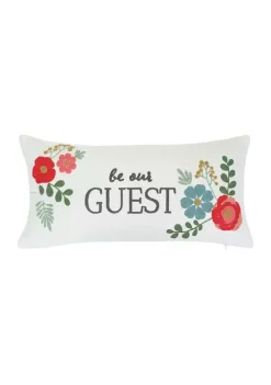 New ✨ Levtex Home Josephina Be Our Guest Pillow ⌛ -Cheap Levtex Store Belk 3771