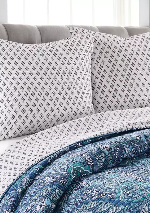 Deals ๐ฅฐ Levtex Home Bellamy Teal Euro Sham 2 Pack ๐ 4 Deals ๐ฅฐ Levtex Home Bellamy Teal Euro Sham 2 Pack ๐ - Image 2