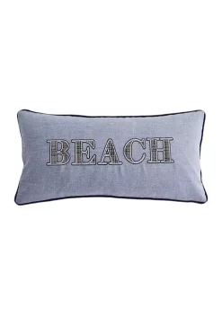 Budget 🔔 Levtex Home Cambria Beach Pillow 🎉 -Cheap Levtex Store Belk 3782