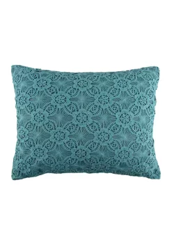 Best Sale 🥰 Levtex Home Presidio Lace Pillow ⭐ -Cheap Levtex Store Belk 3836
