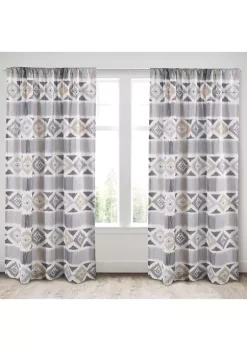 Wholesale ⌛ Levtex Home Santa Fe Drape Panel - Set of 2 😉 -Cheap Levtex Store Belk 3848