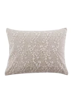 Cheapest ๐ Levtex Home Sanira Taupe Lace Overlay Pillow ๐คฉ 9 Cheapest ๐ Levtex Home Sanira Taupe Lace Overlay Pillow ๐คฉ -Cheap Levtex Store Belk 3852