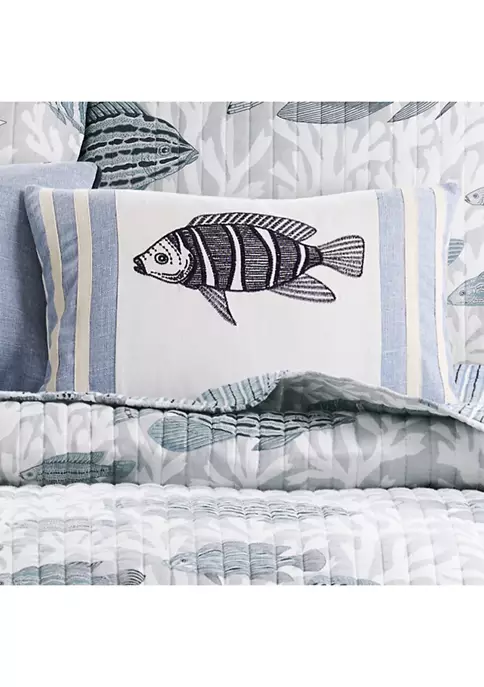 Discount ✔️ Levtex Home Cambria Fish Pillow ⭐ 4 Discount ✔️ Levtex Home Cambria Fish Pillow ⭐ - Image 2