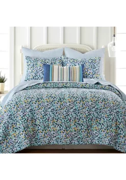 Coupon 🔔 Levtex Home Calico Blue Euro Shams 😉 -Cheap Levtex Store Belk 3876