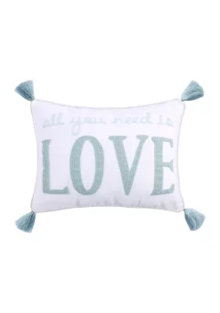 Flash Sale 😍 Levtex Home Lara Spa Love Pillow ⌛ -Cheap Levtex Store Belk 3892