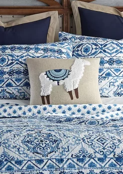 Cheapest 🌟 Levtex Lillian Llama Pillow 🌟 -Cheap Levtex Store Belk 3906