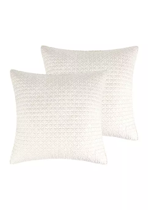 Outlet ✔️ Levtex Home Assisi Mint Euro Sham 2pk 🎉 3 Outlet ✔️ Levtex Home Assisi Mint Euro Sham 2pk 🎉
