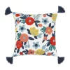 Wholesale 😀 Levtex Home Josephina Floral Crewel Tassel Pillow 🛒 -Cheap Levtex Store Belk 3979