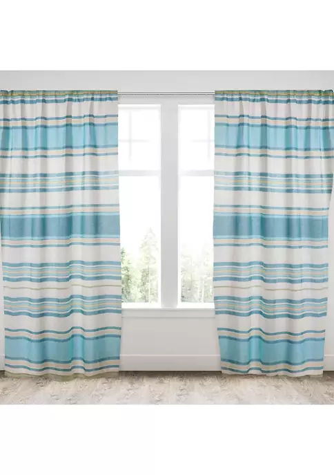Brand new โค๏ธ Levtex Home Blue Maui Drape Panel - Set of 2 ๐ 6 Brand new โค๏ธ Levtex Home Blue Maui Drape Panel - Set of 2 ๐ - Image 4