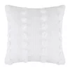 Hot Sale 🤩 Levtex Home Abelia White Pillow 🧨 -Cheap Levtex Store Belk 3999