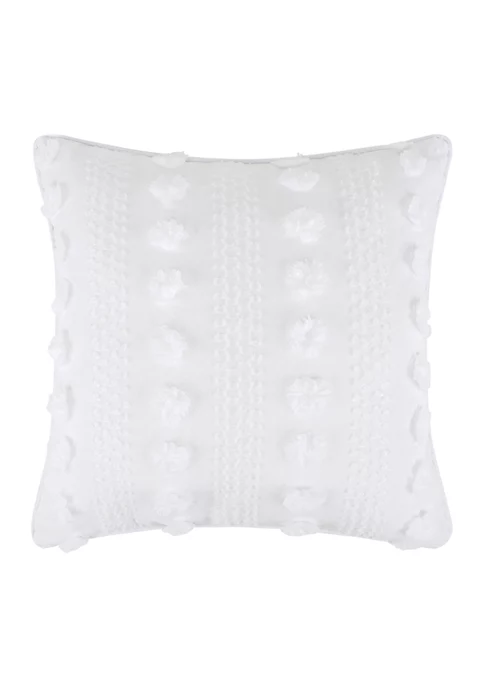 Hot Sale ๐คฉ Levtex Home Abelia White Pillow ๐งจ 3 Hot Sale ๐คฉ Levtex Home Abelia White Pillow ๐งจ