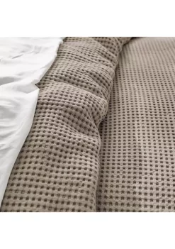 Best Pirce 😀 Levtex Home Mills Waffle Beige Fawn Full/Queen Duvet Set 🔔 -Cheap Levtex Store Belk 406