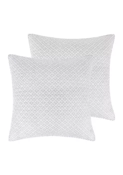 Wholesale ✨ Levtex Home Wexford Gray Euro Sham Set of 2 ✨ -Cheap Levtex Store Belk 4081