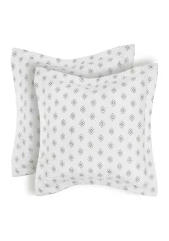 Coupon 💯 Levtex Home Fallon Euro Sham - Set of 2 ✨ -Cheap Levtex Store Belk 4097