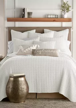 Best deal 🥰 Levtex Mills Waffle Quilt Set 🥰 -Cheap Levtex Store Belk 41