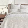 New 😉 Levtex Home Cream Velvet King Quilt Set ❤️ -Cheap Levtex Store Belk 410