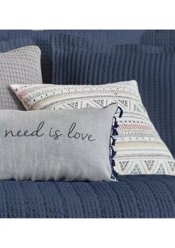 Deals 🥰 Levtex Home Mills Multi Stripes Pillow ❤️ -Cheap Levtex Store Belk 4104