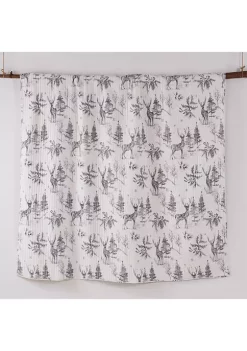 Promo 👍 Levtex Home Sleigh Bells Gray Quilt 🥰 -Cheap Levtex Store Belk 4153
