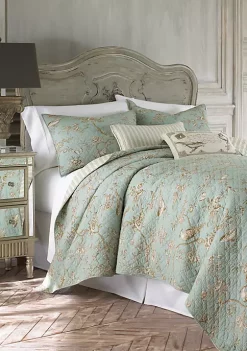 Coupon ✨ Levtex Tamir Teal Full/Queen Quilt 🎉