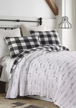 Best reviews of ⭐ Levtex Home Logan Plaid Reversible Quilt Set 🔔 -Cheap Levtex Store Belk 44