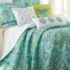 Promo ⭐ Levtex Home Darjeeling Teal Quilt Set ❤️ -Cheap Levtex Store Belk 449