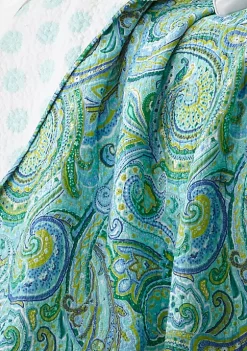 Promo ⭐ Levtex Home Darjeeling Teal Quilt Set ❤️ -Cheap Levtex Store Belk 451