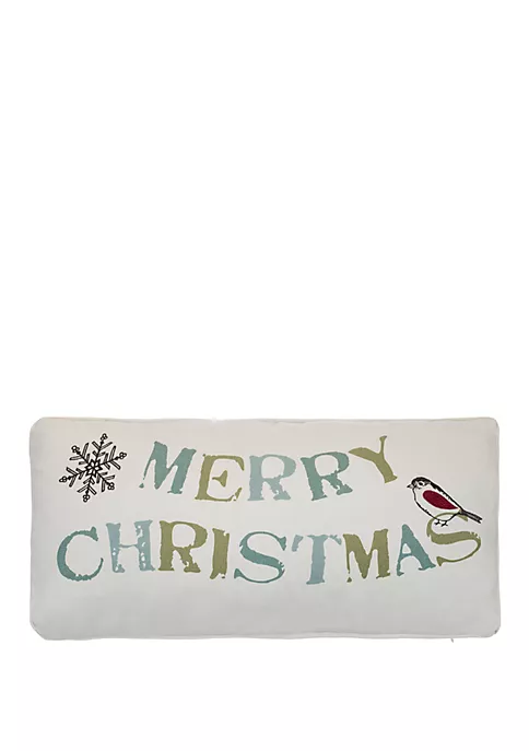 Discount ๐ Levtex Holly Merry ๐ Christmas Pillow ๐ฅ 3 Discount ๐ Levtex Holly Merry ๐ Christmas Pillow ๐ฅ