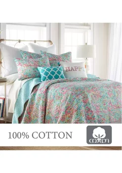 New 🛒 Levtex Home Karola Full/Queen Quilt Set ⭐ -Cheap Levtex Store Belk 481