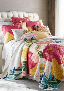 Best Pirce 😀 Levtex Home Grandiflora Full/Queen Quilt Set 🛒 -Cheap Levtex Store Belk 520