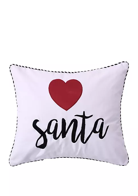 Cheapest ๐งจ Levtex Rudolph Heart Santa Pillow ๐ 3 Cheapest ๐งจ Levtex Rudolph Heart Santa Pillow ๐