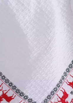 Outlet 👍 Levtex Home Rudolph Quilted Throw 👏 -Cheap Levtex Store Belk 529