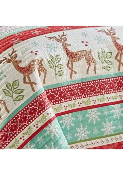 Cheapest 🛒 Levtex Home Let It Snow Quilt Set 🤩 -Cheap Levtex Store Belk 57