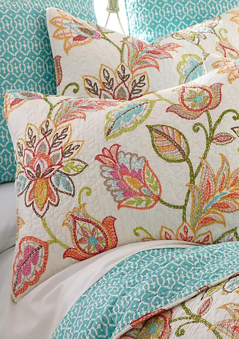 Hot Sale 🌟 Levtex Home Sophia Quilt Set 🔥 4 Hot Sale 🌟 Levtex Home Sophia Quilt Set 🔥 - Image 2