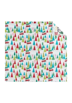 Budget 🛒 Levtex Home Santa Claus Lane Blanket Reverse Holly Jolly 👏 -Cheap Levtex Store Belk 588